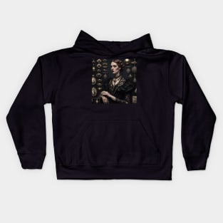 Victorian Mourning Kids Hoodie